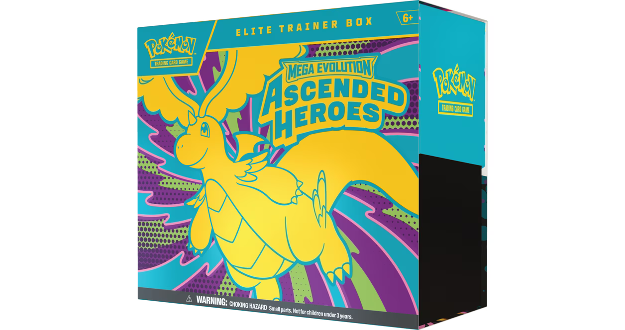 Pokémon TCG: Mega Evolution-Ascended Heroes Pokémon Center Elite Trainer Boxv