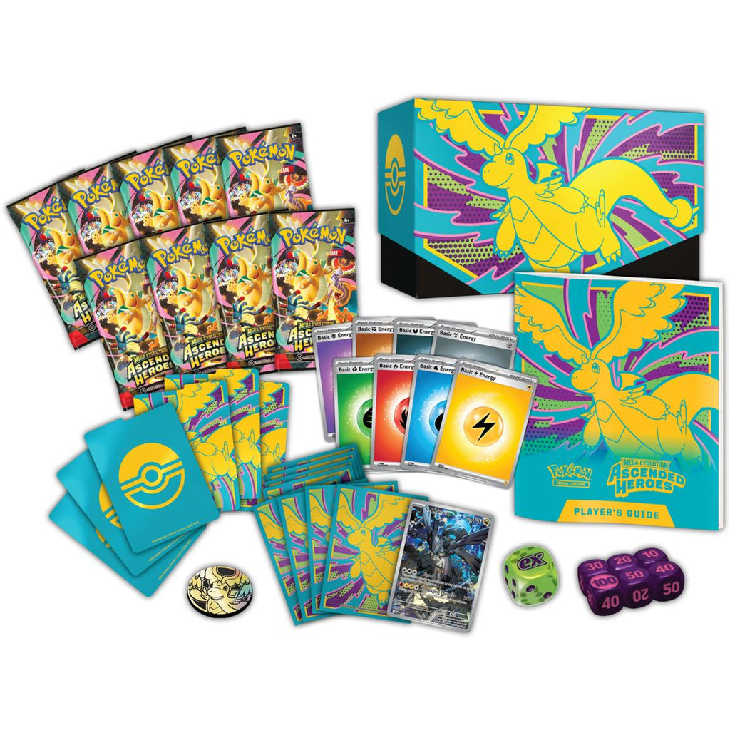 Pokémon TCG: Mega Evolution-Ascended Heroes Pokémon Center Elite Trainer Boxv