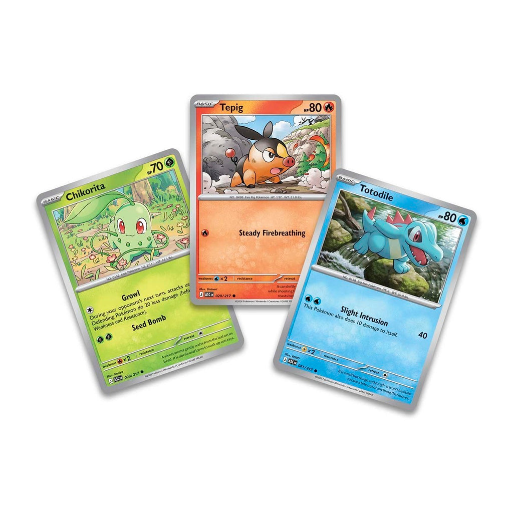Pokémon - TCG: Mega Evolution Ascended Heroes First Partners Deluxe Pin Collection