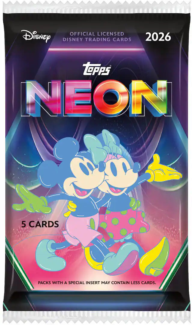 2026 Topps Disney Neon Blaster Box
