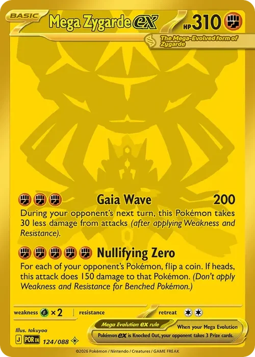 Pokémon TCG: Perfect Order - Mega Zygarde ex