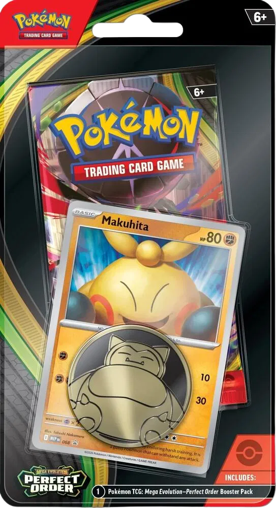 Pokémon TCG: Mega Evolution - Perfect Order Single Pack Blister [Makuhita]