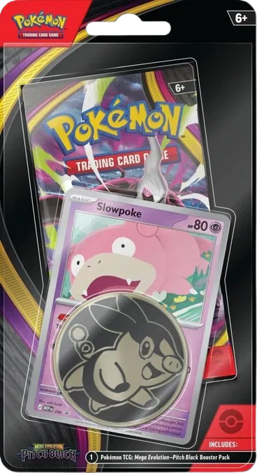 Pokémon TCG: Mega Evolution—Pitch Black Single Pack Blister [Slowpoke]
